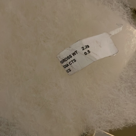 Diamond Cluster stud earrings 15mm - Picture 8 of 9